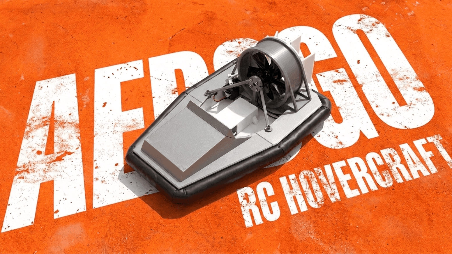 AEROGO | 80KM/H Dual-Brushless Customizable RC Hovercraft