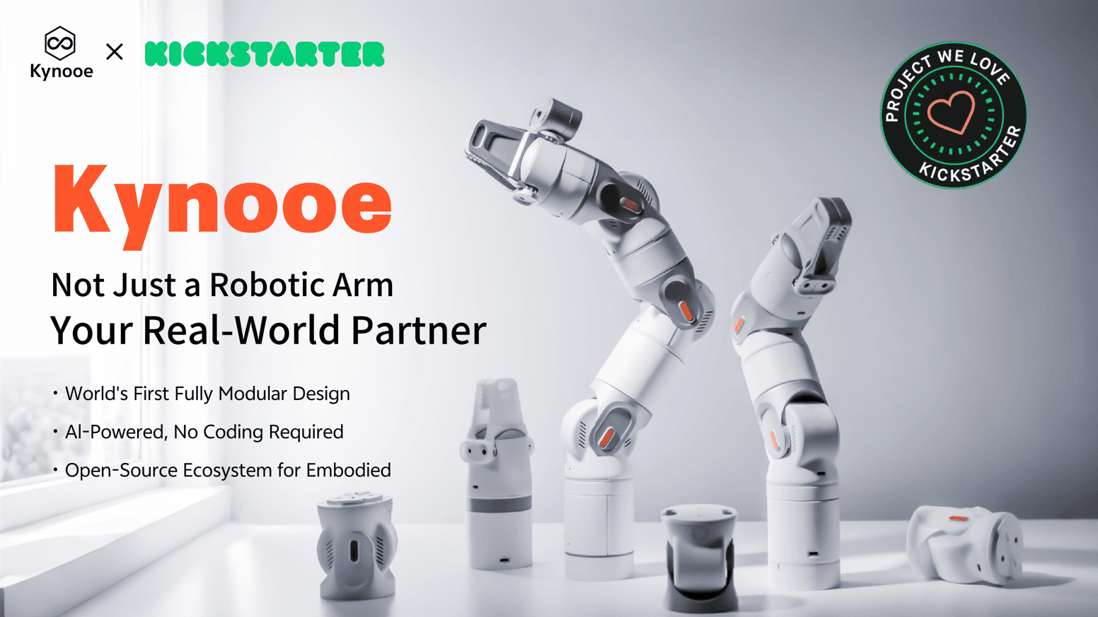 Kynooe: Not Just a Robotic Arm — Your Real-World Partner