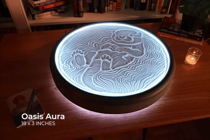 Oasis Center Table & Oasis Aura 3