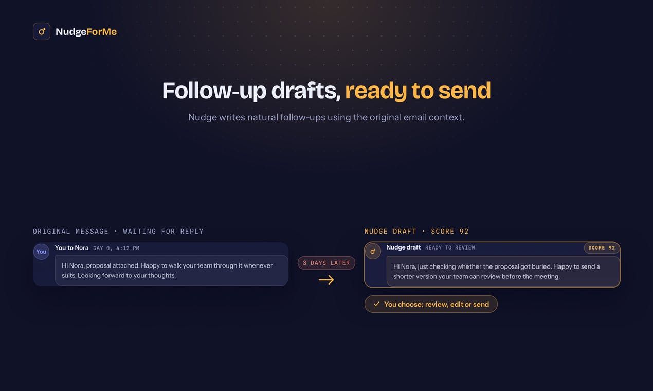 NudgeForMe screenshot 3