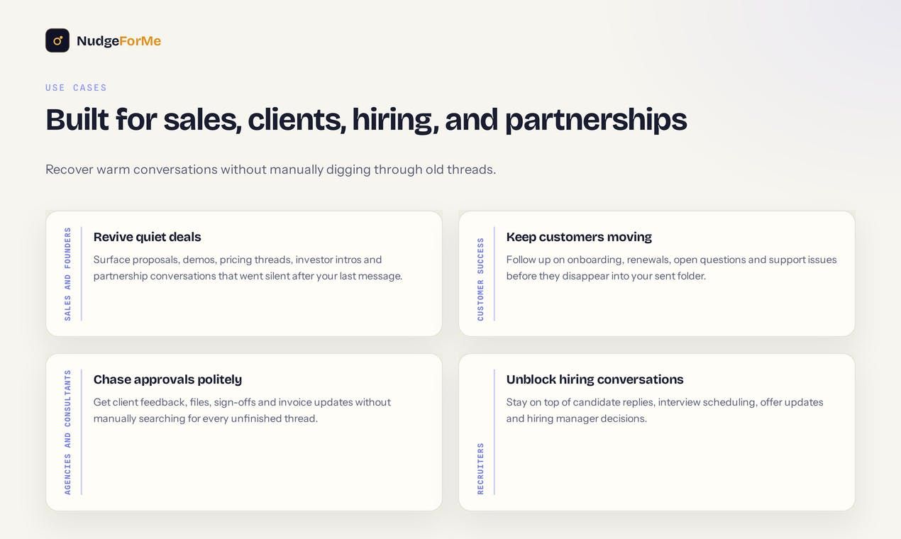 NudgeForMe screenshot 4