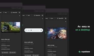 Supabase screenshot 1