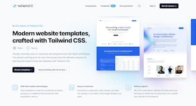Tailwind CSS screenshot 1