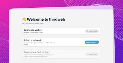 thirdweb screenshot 1