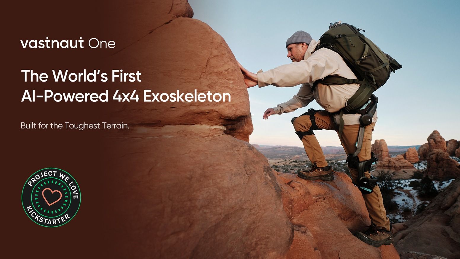 Vastnaut One: World's First AI-Powered 4x4 Exoskeleton