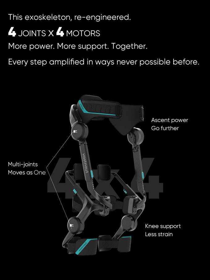 Vastnaut One: World's First AI-Powered 4x4 Exoskeleton 3
